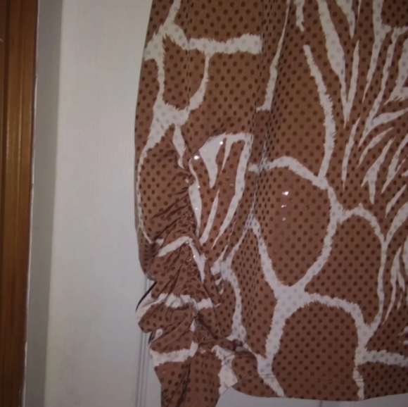 ♡Susan Graver combination print top - Picture 3 of 4